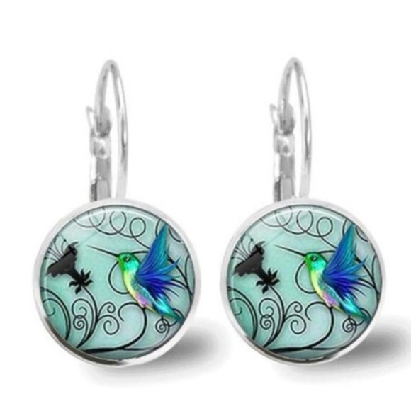 Hummingbird Earrings - Picture 1 of 2